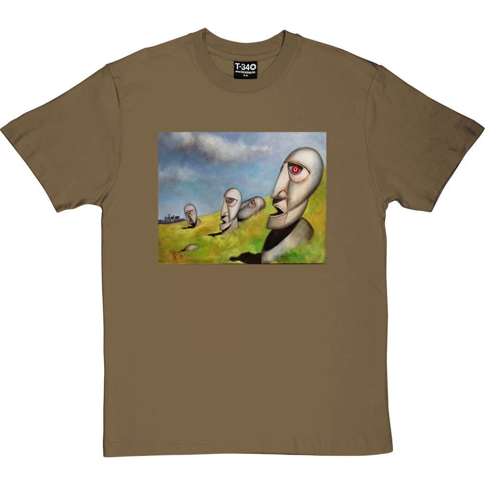 Easter Island Division Bell By Hadrian Richards T-Shirt 11 Easter Island Division Bell By Hadrian Richards T-Shirt - Image 11
