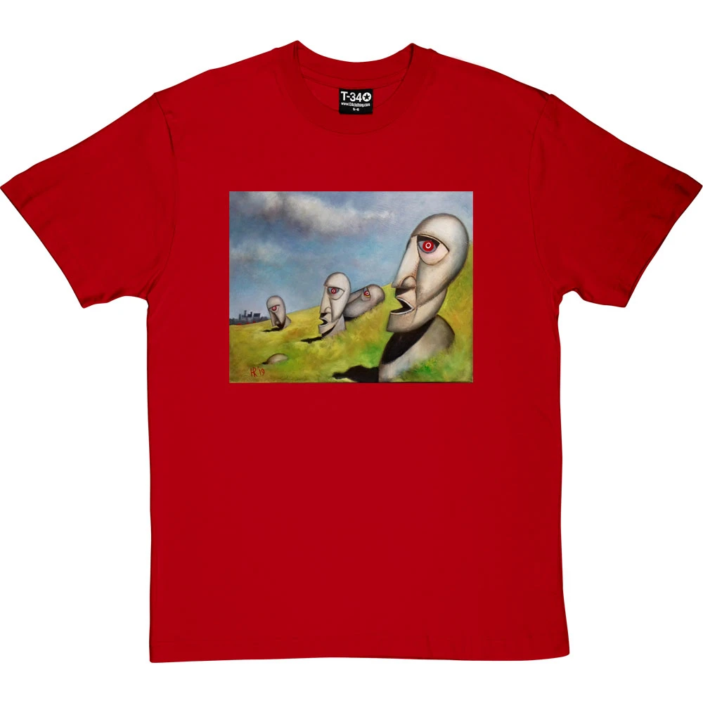 Easter Island Division Bell By Hadrian Richards T-Shirt 6 Easter Island Division Bell By Hadrian Richards T-Shirt - Image 6