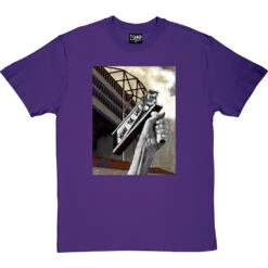Howay The Lads By Hadrian Richards T-Shirt -ThinkWear Collective Sales hadrian howay the lads tshirt purpletshirt