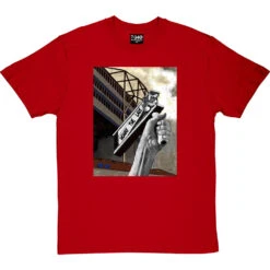 Howay The Lads By Hadrian Richards T-Shirt -ThinkWear Collective Sales hadrian howay the lads tshirt redtshirt