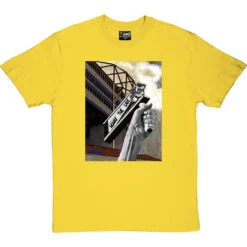Howay The Lads By Hadrian Richards T-Shirt -ThinkWear Collective Sales hadrian howay the lads tshirt yellowtshirt