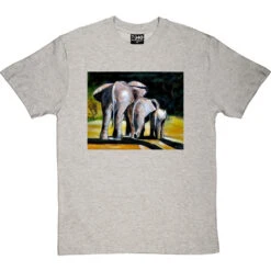 Morning Stroll By Hadrian Richards T-Shirt -ThinkWear Collective Sales hadrian morning stroll tshirt lightoxfordtshirt