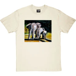 Morning Stroll By Hadrian Richards T-Shirt -ThinkWear Collective Sales hadrian morning stroll tshirt naturaltshirt