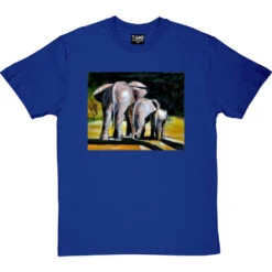 Morning Stroll By Hadrian Richards T-Shirt -ThinkWear Collective Sales hadrian morning stroll tshirt royalbluetshirt