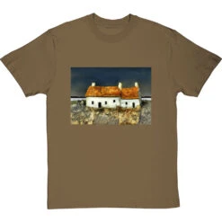 Coastal Crofts By Hadrian Richards T-Shirt -ThinkWear Collective Sales hadrian richards coastal crofts tshirt olivetshirt