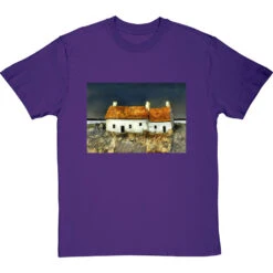 Coastal Crofts By Hadrian Richards T-Shirt -ThinkWear Collective Sales hadrian richards coastal crofts tshirt purpletshirt
