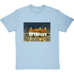 Coastal Crofts By Hadrian Richards T-Shirt -ThinkWear Collective Sales hadrian richards coastal crofts tshirt skybluetshirt