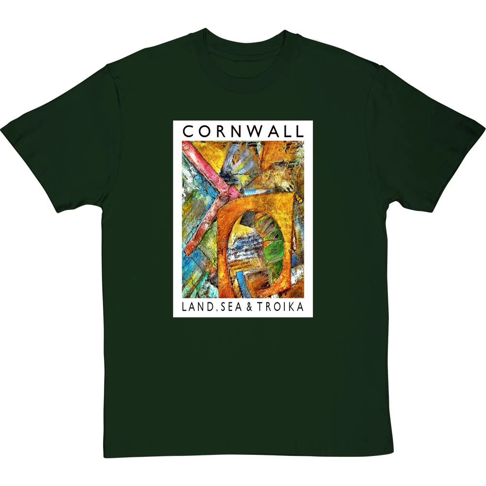 Cornwall: Land, Sea & Troika By Hadrian Richards T-Shirt 7 Cornwall: Land, Sea & Troika By Hadrian Richards T-Shirt - Image 7