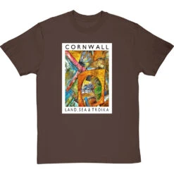 Cornwall: Land, Sea & Troika By Hadrian Richards T-Shirt 27 Cornwall: Land, Sea & Troika By Hadrian Richards T-Shirt -ThinkWear Collective Sales hadrian richards cornwall land sea troika tshirt hazelnuttshirt