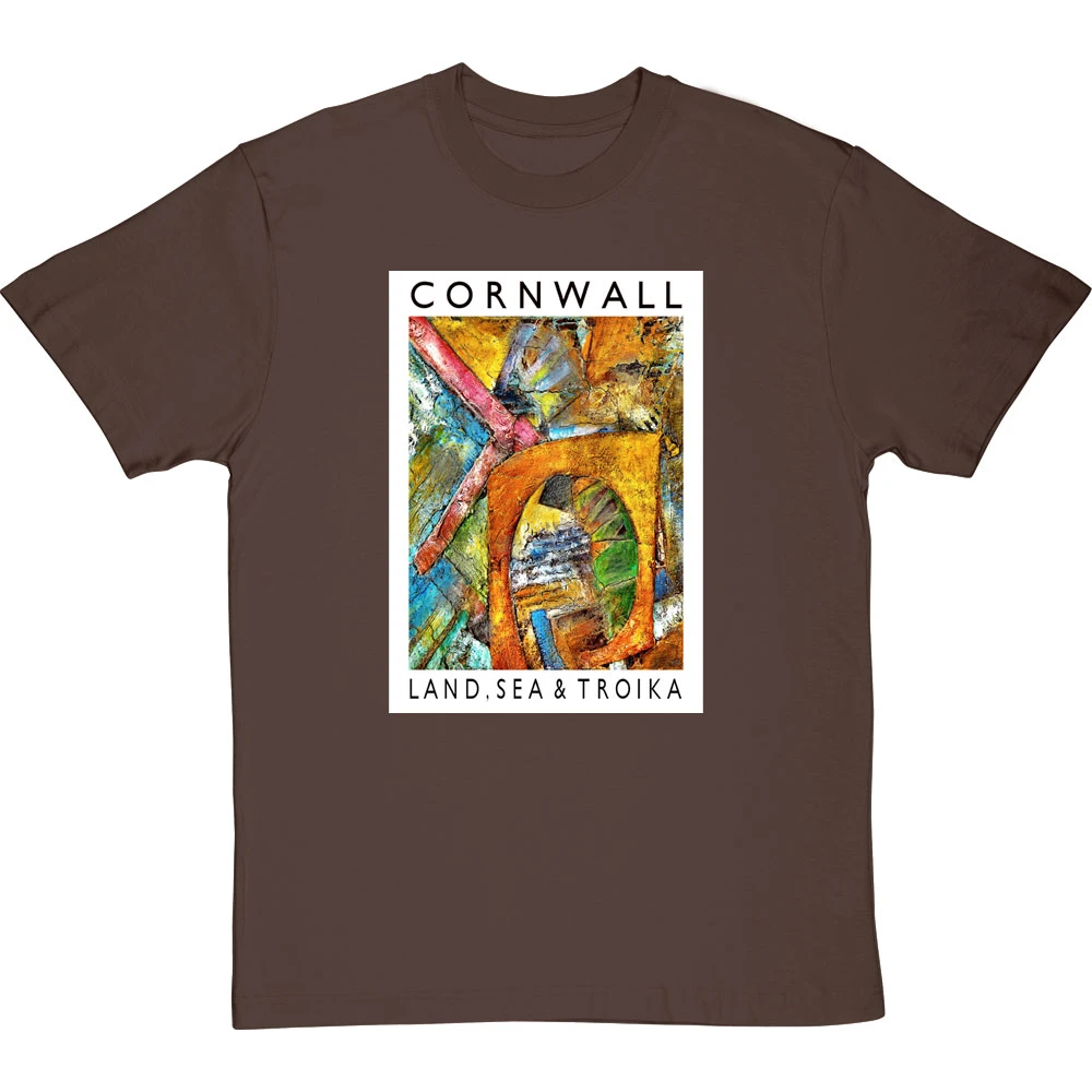 Cornwall: Land, Sea & Troika By Hadrian Richards T-Shirt 13 Cornwall: Land, Sea & Troika By Hadrian Richards T-Shirt - Image 13