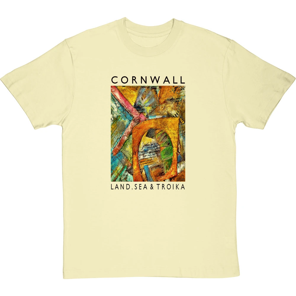 Cornwall: Land, Sea & Troika By Hadrian Richards T-Shirt 10 Cornwall: Land, Sea & Troika By Hadrian Richards T-Shirt - Image 10