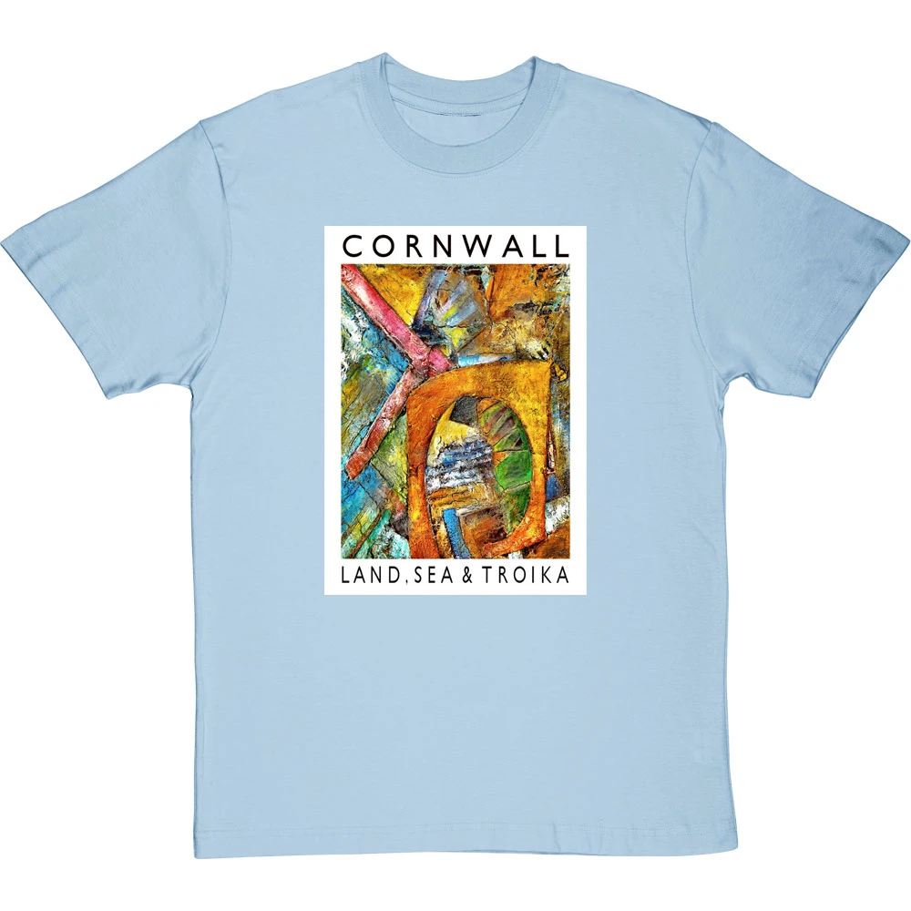 Cornwall: Land, Sea & Troika By Hadrian Richards T-Shirt 12 Cornwall: Land, Sea & Troika By Hadrian Richards T-Shirt - Image 12