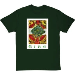 Eire By Hadrian Richards T-Shirt -ThinkWear Collective Sales hadrian richards eire travel print tshirt bottlegreentshirt
