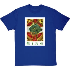 Eire By Hadrian Richards T-Shirt -ThinkWear Collective Sales hadrian richards eire travel print tshirt royalbluetshirt