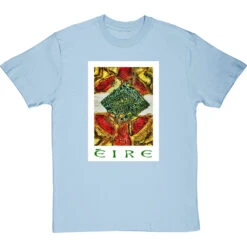 Eire By Hadrian Richards T-Shirt -ThinkWear Collective Sales hadrian richards eire travel print tshirt skybluetshirt