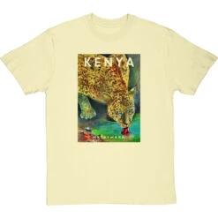 Kenya Masai Mara By Hadrian Richards T-Shirt -ThinkWear Collective Sales hadrian richards kenya masai mara tshirt naturaltshirt