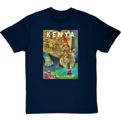 Kenya Masai Mara By Hadrian Richards T-Shirt -ThinkWear Collective Sales hadrian richards kenya masai mara tshirt navybluetshirt