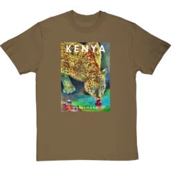 Kenya Masai Mara By Hadrian Richards T-Shirt -ThinkWear Collective Sales hadrian richards kenya masai mara tshirt olivetshirt