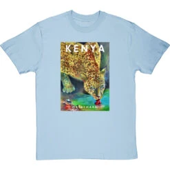 Kenya Masai Mara By Hadrian Richards T-Shirt -ThinkWear Collective Sales hadrian richards kenya masai mara tshirt skybluetshirt