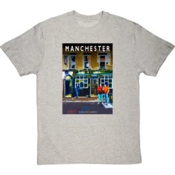 Manchester: The City Arms By Hadrian Richards T-Shirt -ThinkWear Collective Sales hadrian richards manchester city arms tshirt lightoxfordtshirt