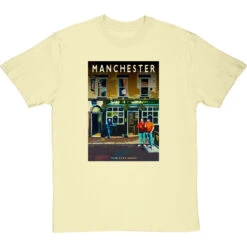 Manchester: The City Arms By Hadrian Richards T-Shirt -ThinkWear Collective Sales hadrian richards manchester city arms tshirt naturaltshirt