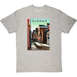 Oldham: If Walls Could Talk By Hadrian Richards T-Shirt -ThinkWear Collective Sales hadrian richards oldham if walls could talk tshirt lightoxfordtshirt