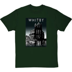 Whitby By Hadrian Richards T-Shirt -ThinkWear Collective Sales hadrian richards whitby tshirt bottlegreentshirt