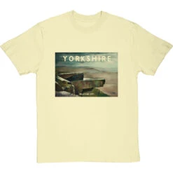 Yorkshire: Millstone Grit By Hadrian Richards T-Shirt -ThinkWear Collective Sales hadrian richards yorkshire millstone grit tshirt naturaltshirt