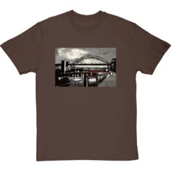 Twilight Tyne By Hadrian Richards T-Shirt -ThinkWear Collective Sales hadrian twilight tyne tshirt hazelnuttshirt