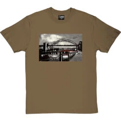 Twilight Tyne By Hadrian Richards T-Shirt -ThinkWear Collective Sales hadrian twilight tyne tshirt olivetshirt