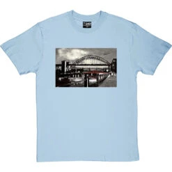 Twilight Tyne By Hadrian Richards T-Shirt -ThinkWear Collective Sales hadrian twilight tyne tshirt skybluetshirt