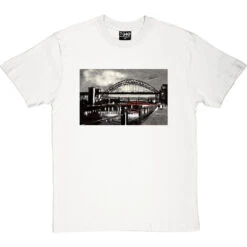 Twilight Tyne By Hadrian Richards T-Shirt -ThinkWear Collective Sales hadrian twilight tyne tshirt whitetshirt
