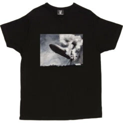 Zeppelin By Hadrian Richards T-Shirt 17 Zeppelin By Hadrian Richards T-Shirt -ThinkWear Collective Sales hadrian zeppelin tshirt black mens v neck tshirt