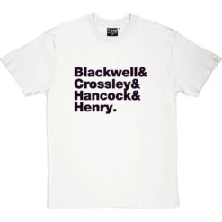 Half Man Half Biscuit Line-Up T-Shirt -ThinkWear Collective Sales half man half biscuit line up tshirt 1 whitetshirt