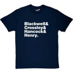 Half Man Half Biscuit Line-Up T-Shirt -ThinkWear Collective Sales half man half biscuit line up tshirt 2 navybluetshirt