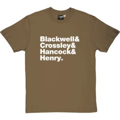 Half Man Half Biscuit Line-Up T-Shirt -ThinkWear Collective Sales half man half biscuit line up tshirt 2 olivetshirt