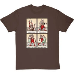 Half Nelson, Full Nelson, Admiral Nelson, Willie Nelson T-Shirt -ThinkWear Collective Sales half nelson tshirt hazelnuttshirt
