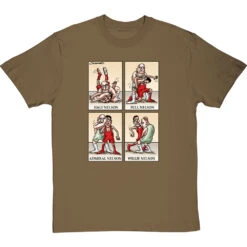 Half Nelson, Full Nelson, Admiral Nelson, Willie Nelson T-Shirt -ThinkWear Collective Sales half nelson tshirt olivetshirt