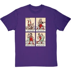 Half Nelson, Full Nelson, Admiral Nelson, Willie Nelson T-Shirt -ThinkWear Collective Sales half nelson tshirt purpletshirt