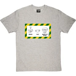 Hands; Face; Waste Of Space T-Shirt -ThinkWear Collective Sales hands face waste of space tshirt lightoxfordtshirt