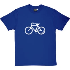 Happiness Is Bicycle Shaped T-Shirt -ThinkWear Collective Sales happiness is bicycle shaped tshirt 2 royalbluetshirt