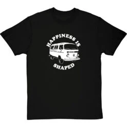 Happiness Is Camper Shaped T-Shirt