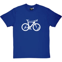 Happiness Is Racing Bike Shaped T-Shirt -ThinkWear Collective Sales happiness is racing bike shaped tshirt 2 royalbluetshirt