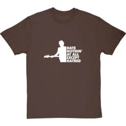 Hate Nothin' At All Except Hatred T-Shirt -ThinkWear Collective Sales hate nothing at all tshirt 2 hazelnuttshirt