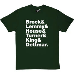 Hawkwind Line-Up T-Shirt -ThinkWear Collective Sales hawkwind line up tshirt 2 bottlegreentshirt