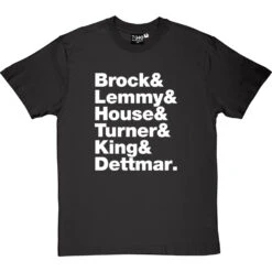 Hawkwind Line-Up T-Shirt -ThinkWear Collective Sales hawkwind line up tshirt 2 charcoaltshirt