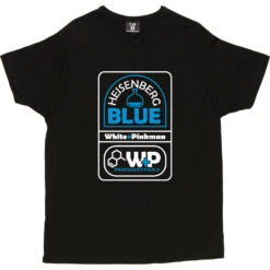 Heisenberg Blue T-Shirt -ThinkWear Collective Sales heisenberg blue tshirt 2 black mens v neck tshirt