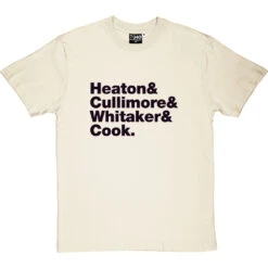 Housemartins Line-Up T-Shirt -ThinkWear Collective Sales housemartins line up tshirt 1 naturaltshirt