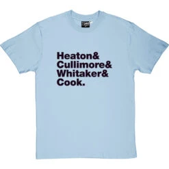 Housemartins Line-Up T-Shirt -ThinkWear Collective Sales housemartins line up tshirt 1 skybluetshirt
