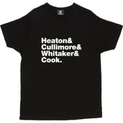 Housemartins Line-Up T-Shirt -ThinkWear Collective Sales housemartins line up tshirt 2 black mens v neck tshirt